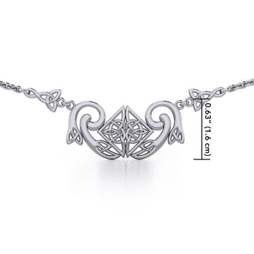 Modern Celtic Knot Necklace TN161 - Jewelry